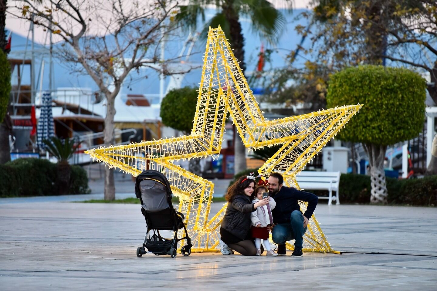 Fethiye Yeni Yıla Coşkuyla Merhaba Dedi