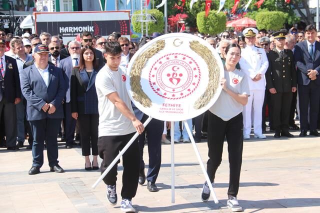 Fethiye’de 19 Mayıs Coşkusu Tören ve Etkinliklerle Kutlandı