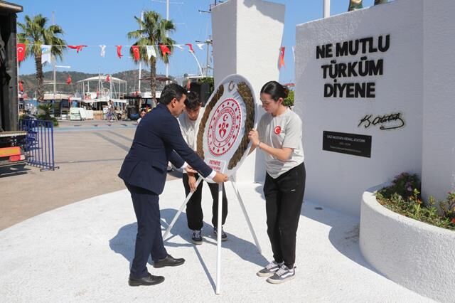Fethiye’de 19 Mayıs Coşkusu Tören ve Etkinliklerle Kutlandı