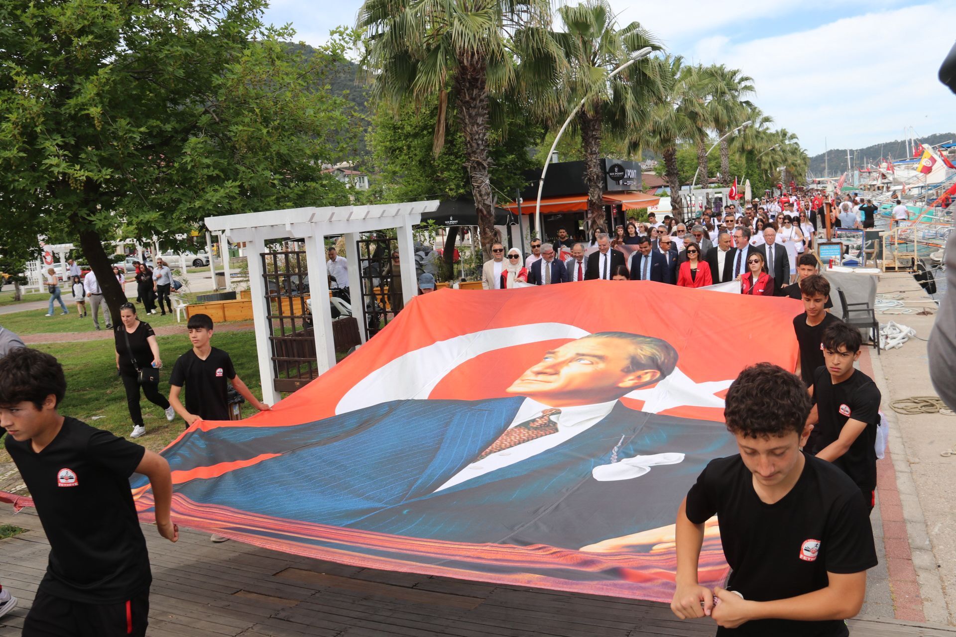Fethiye’de 19 Mayıs Coşkusu Tören ve Etkinliklerle Kutlandı