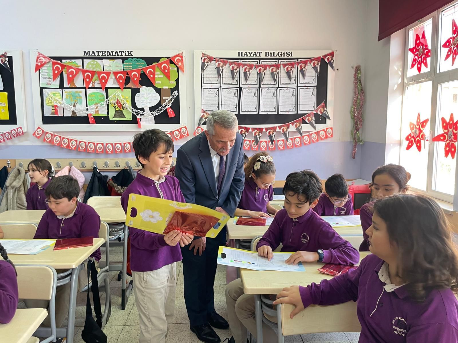 Fethiye’de 31 Bin 952 Öğrenci Karne Aldı