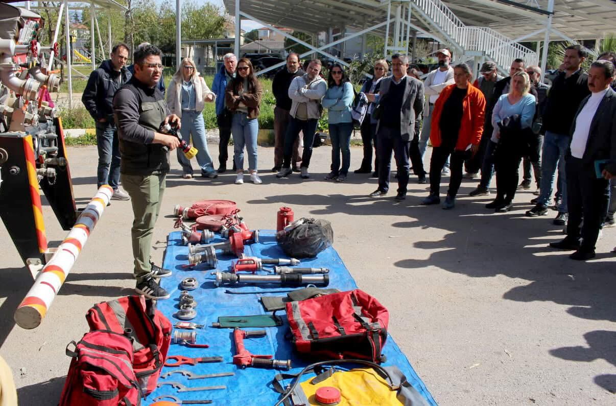 Fethiye’de 47 Gönüllüye Yangın Eğitimi Verildi