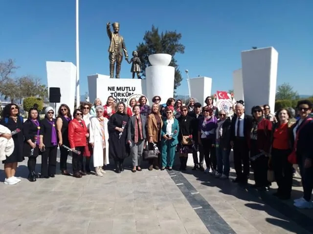 Fethiye’de 8 Mart Dünya Kadınlar Günü Törenle Kutlandı