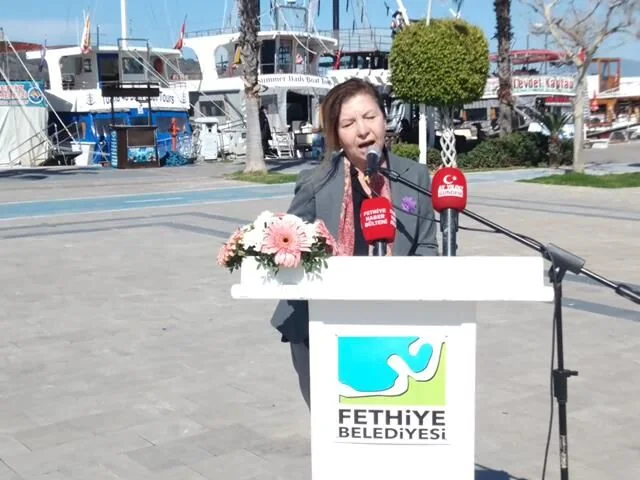 Fethiye’de 8 Mart Dünya Kadınlar Günü Törenle Kutlandı