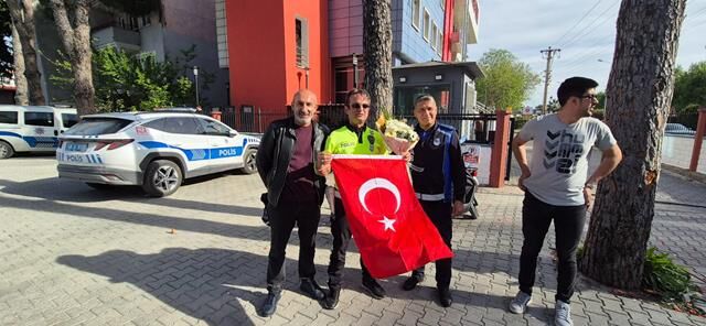 Fethiye’de 8 Yıl Görev Yapan Trafik Polisi Hayrullah Kılıç Emekli Oldu