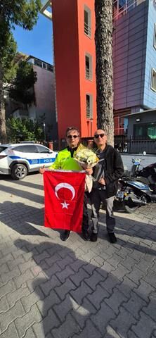 Fethiye’de 8 Yıl Görev Yapan Trafik Polisi Hayrullah Kılıç Emekli Oldu