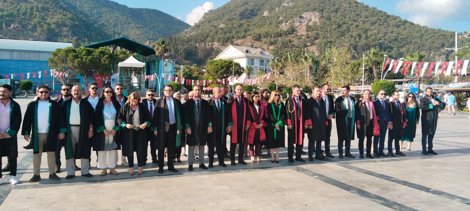 Fethiye’de Adli Yıl Açılışı Çelenk Töreniyle Başladı