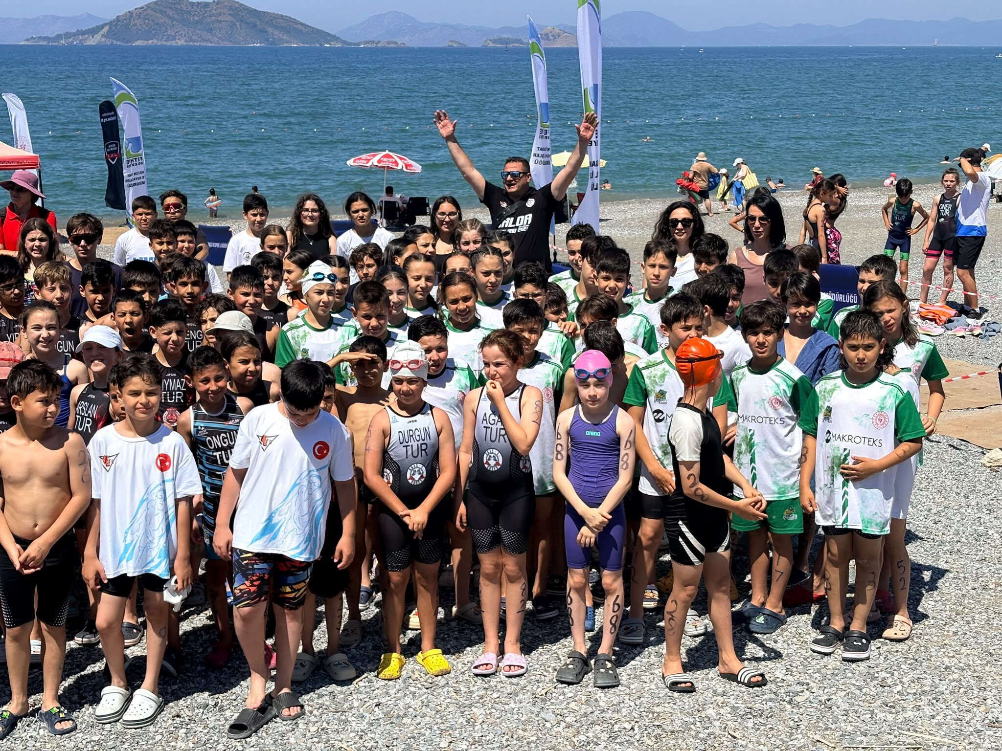 Fethiye’de Aquatlon Bölge Şampiyonası Start Aldı