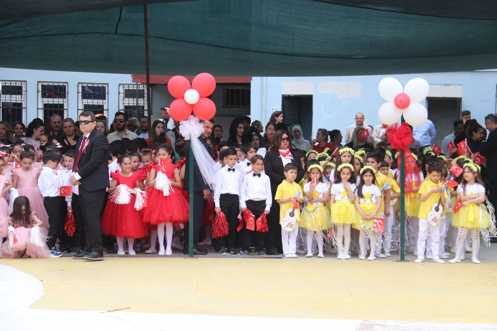 Fethiye’de Atatürk İlkokulu’nda Anlamlı 23 Nisan Kutlaması