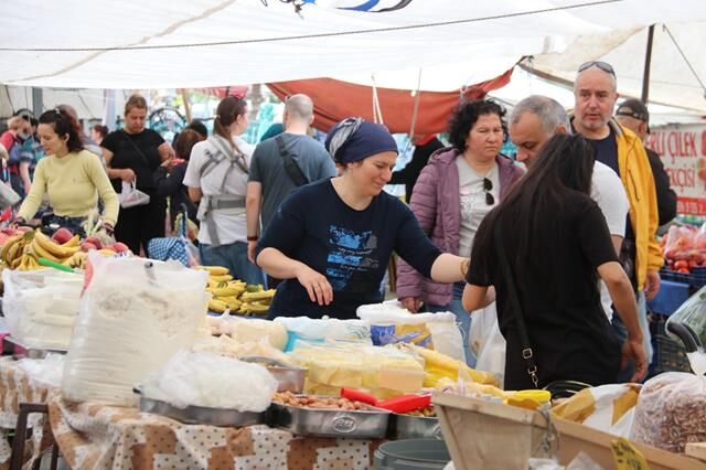 Fethiye’de Bayram Öncesi Alışveriş Yoğunluğu