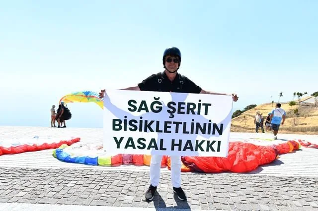 Fethiye'de Bisiklet Farkındalığı İçin Anlamlı Çağrı