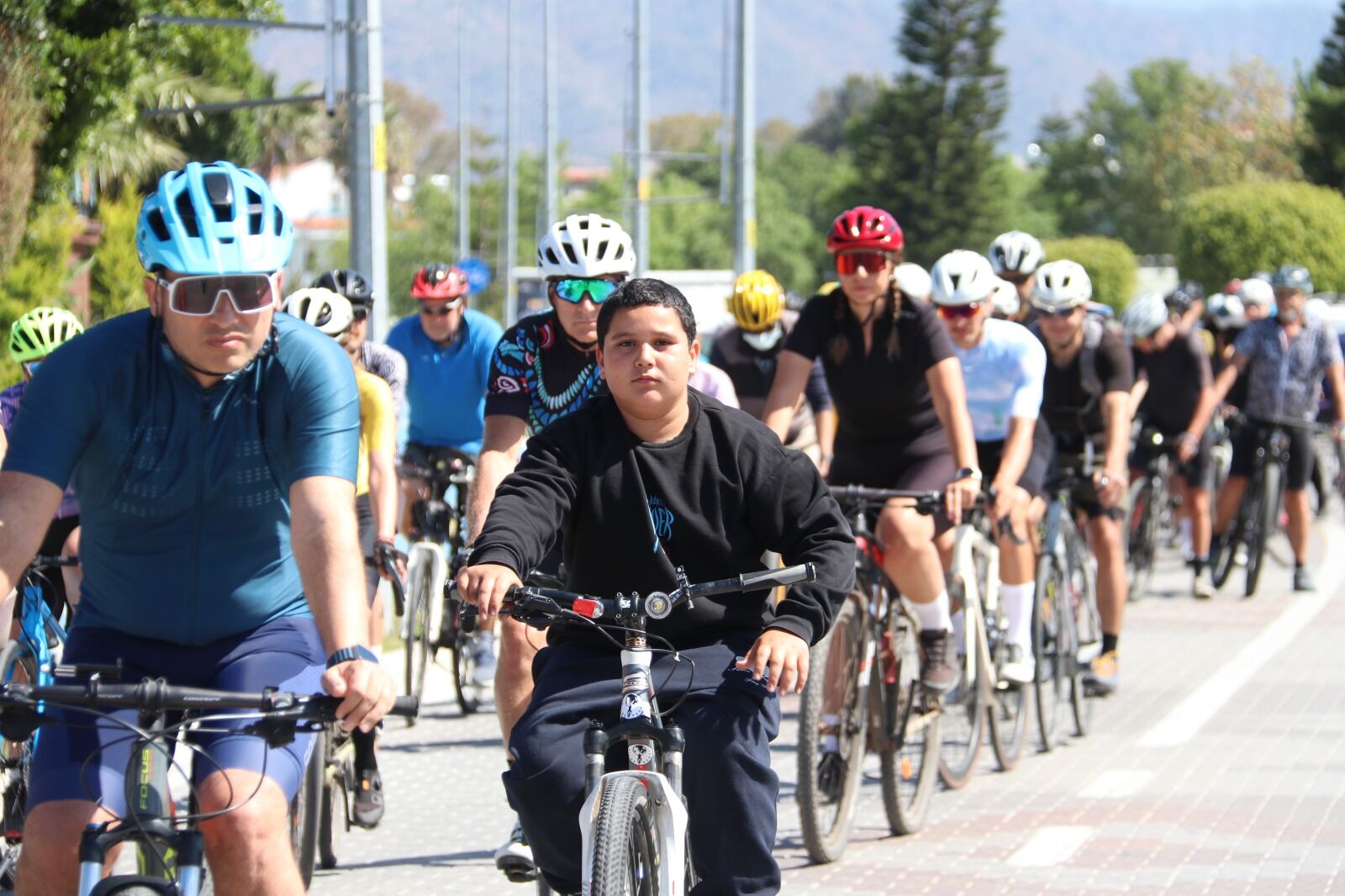 Fethiye’de Bisiklet Topluluğu Özgür Alkan İçin Pedal Çevirdi
