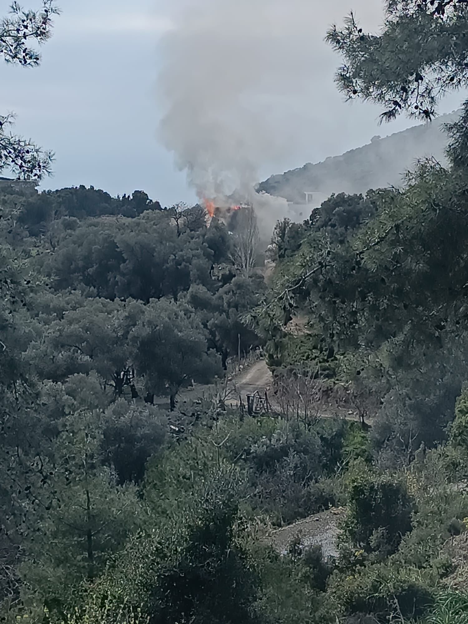 Fethiye’de Bungalov Ev Yangını Söndürüldü