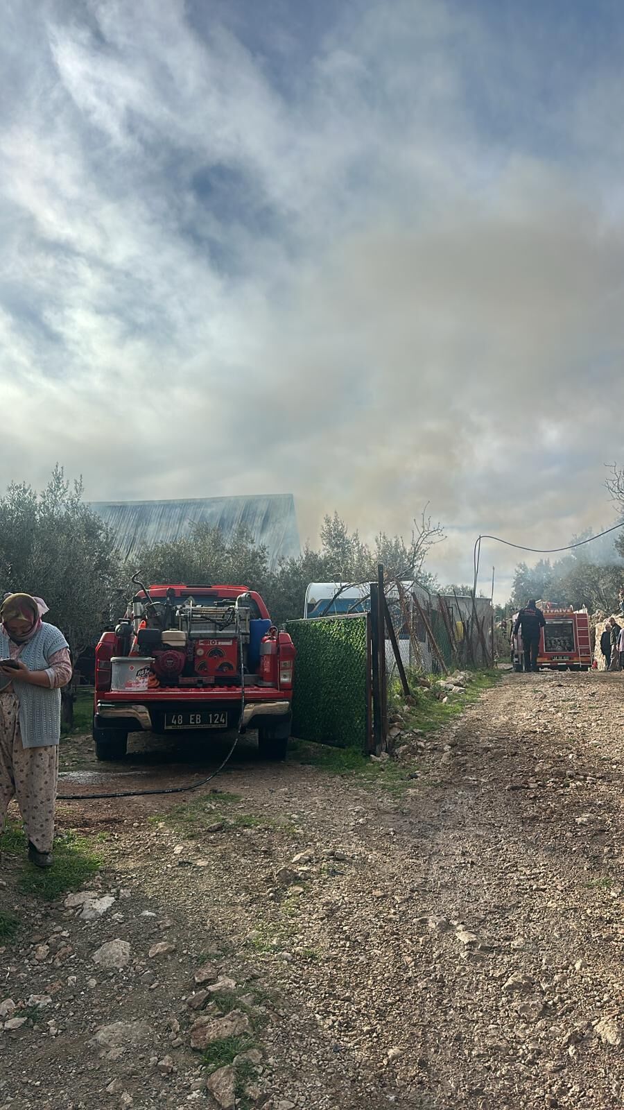 Fethiye’de Bungalov Ev Yangını Söndürüldü