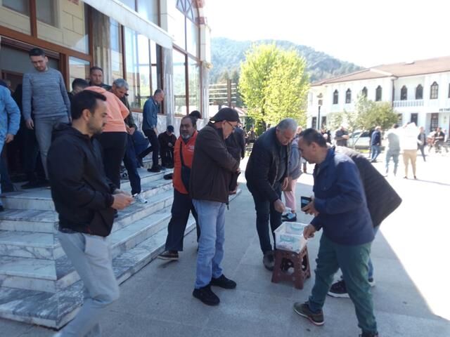 Fethiye’de Camilerde Gazzeliler İçin Yardım Toplandı