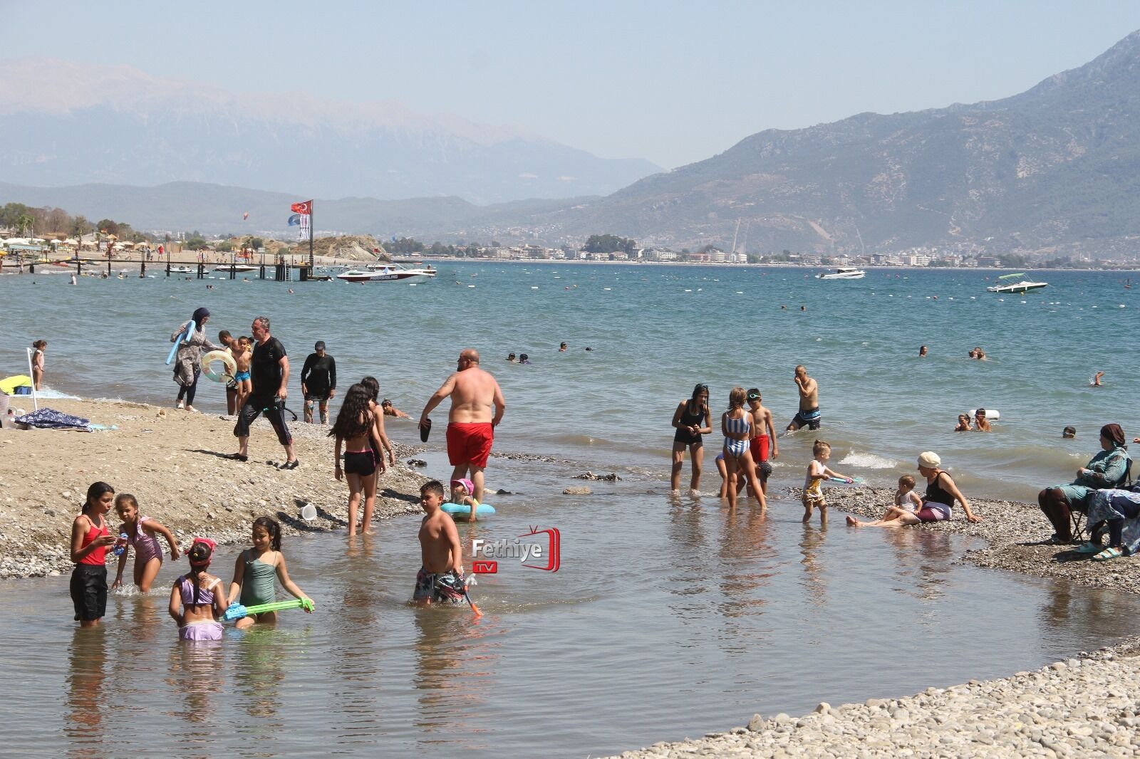 Fethiye'de Cebini Düşünen Akmaz Plajı’na Gidiyor