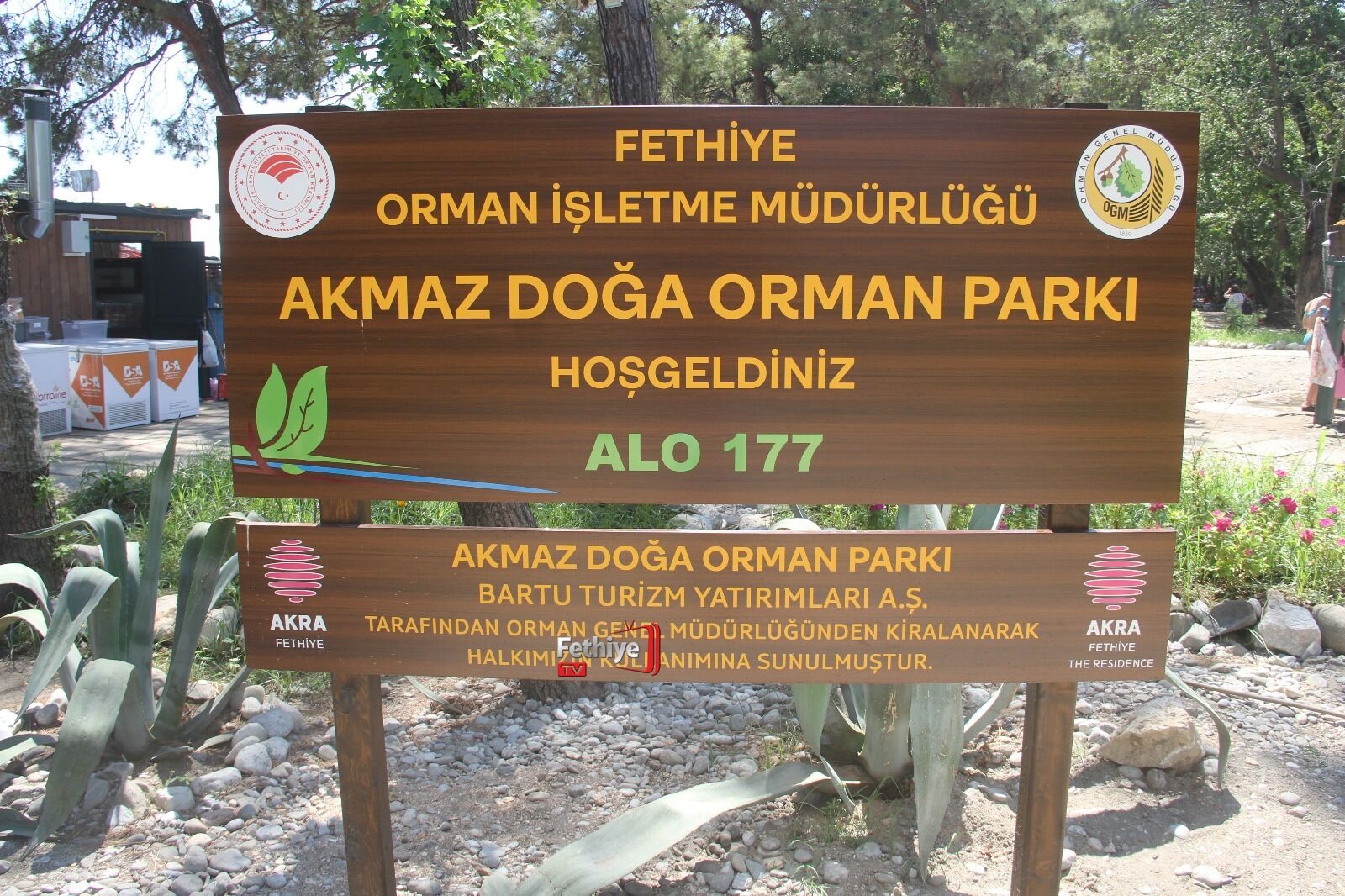 Fethiye'de Cebini Düşünen Akmaz Plajı’na Gidiyor