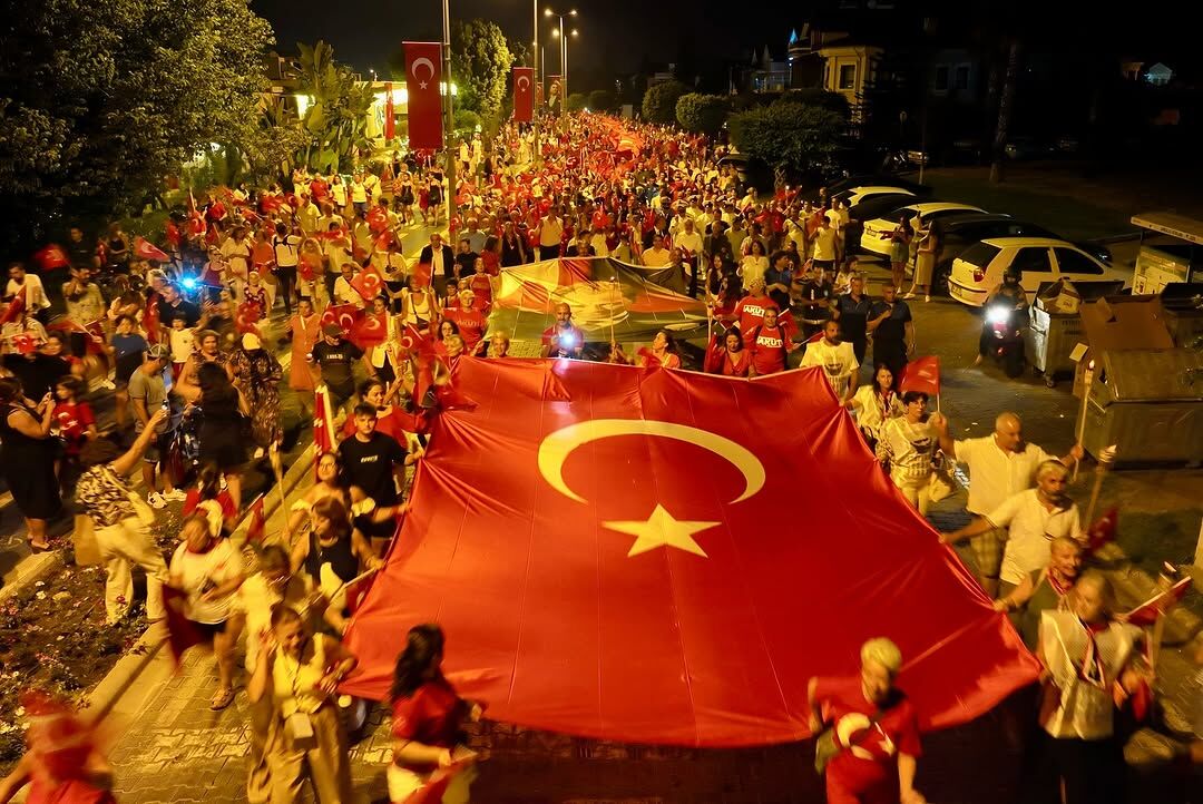 Fethiye’de Coşkulu Zafer Bayramı Kutlaması