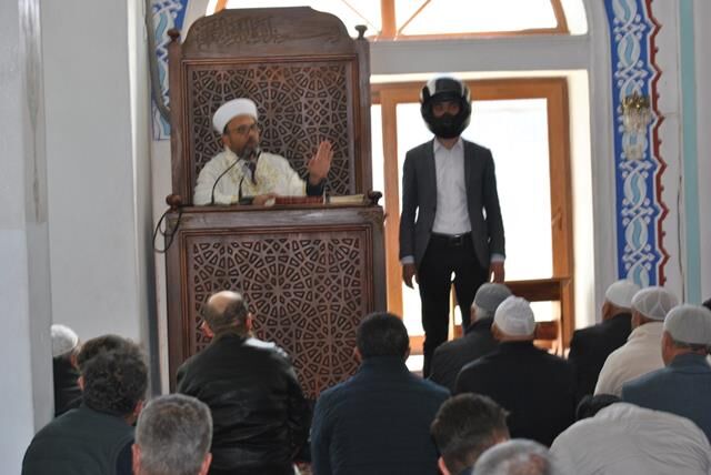 Fethiye’de Cuma Namazında Farkındalık