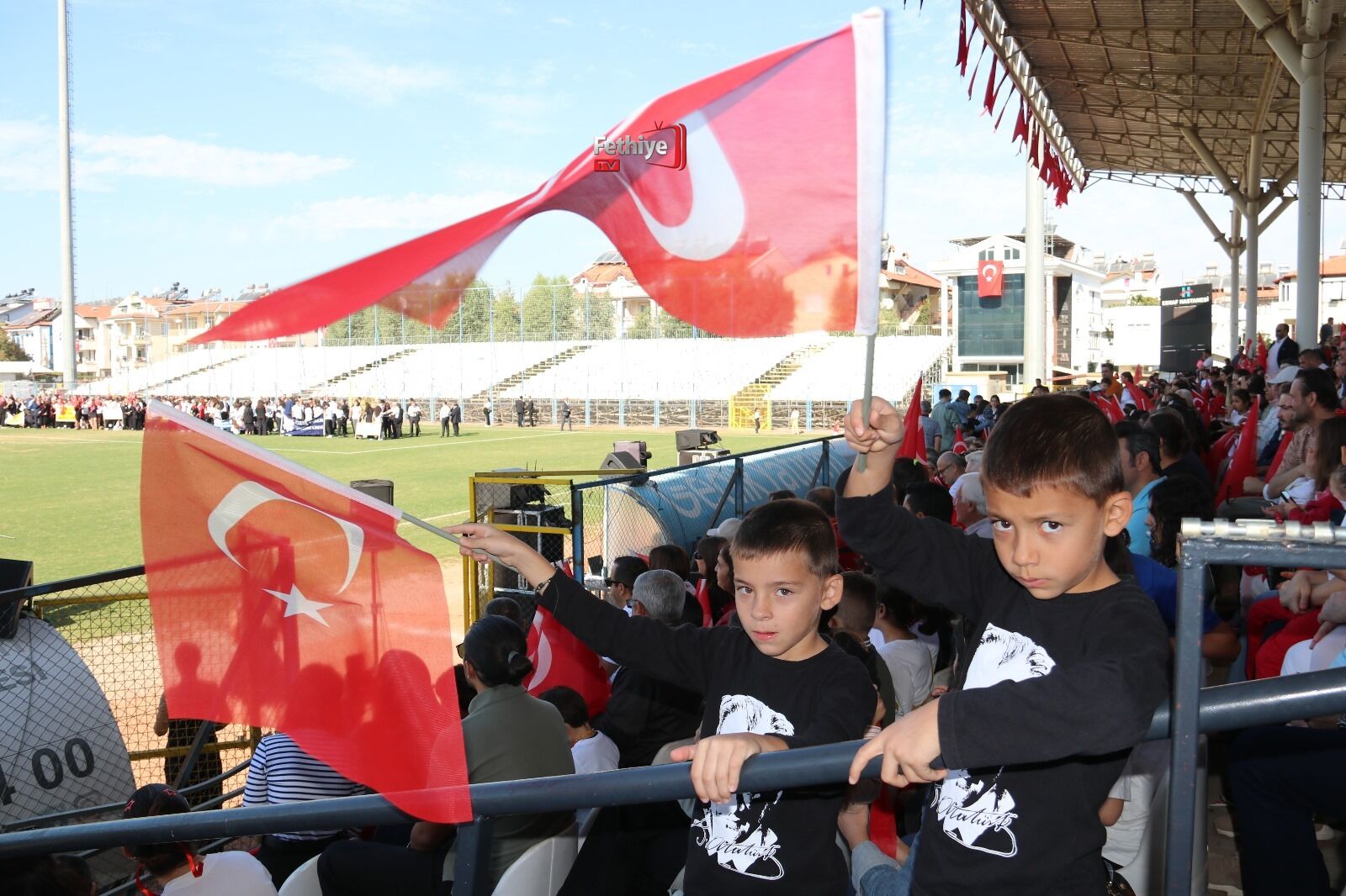 Fethiye’de Cumhuriyet Bayramı Töreni Coşkulu Geçti