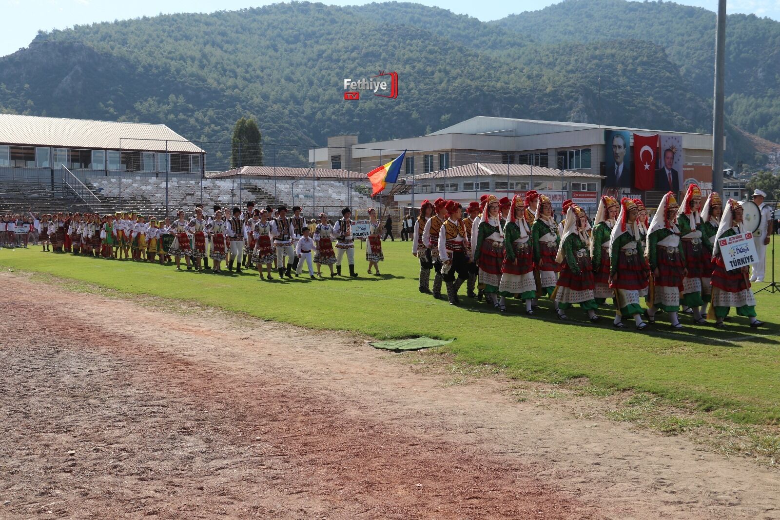 Fethiye’de Cumhuriyet Bayramı Töreni Coşkulu Geçti