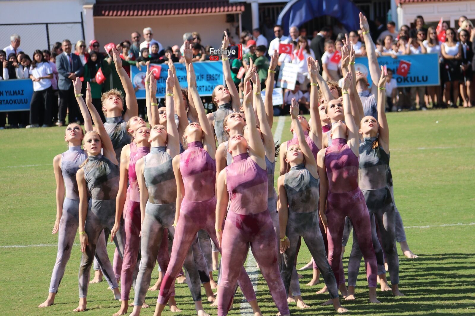 Fethiye’de Cumhuriyet Bayramı Töreni Coşkulu Geçti
