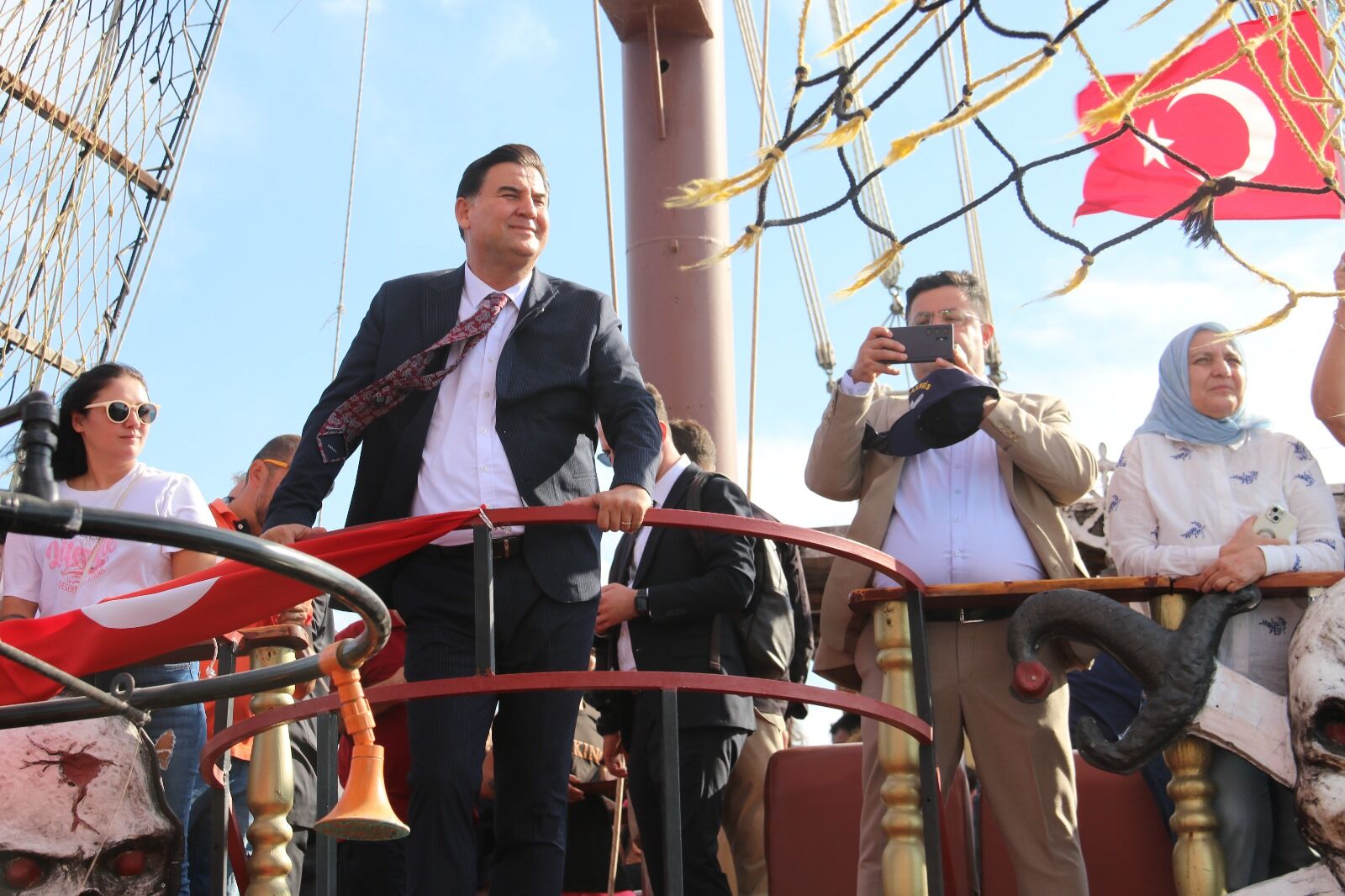 Fethiye’de Cumhuriyet Coşkusu Denizlerde de Yaşandı