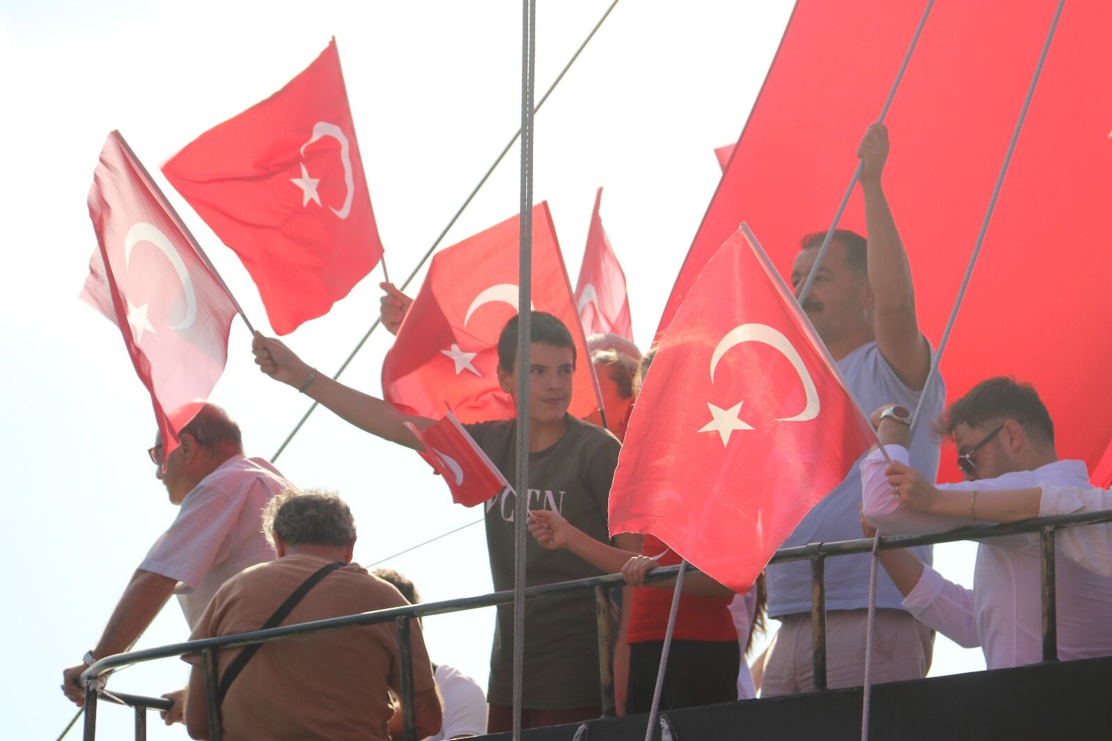 Fethiye’de Cumhuriyet Coşkusu Denizlerde de Yaşandı