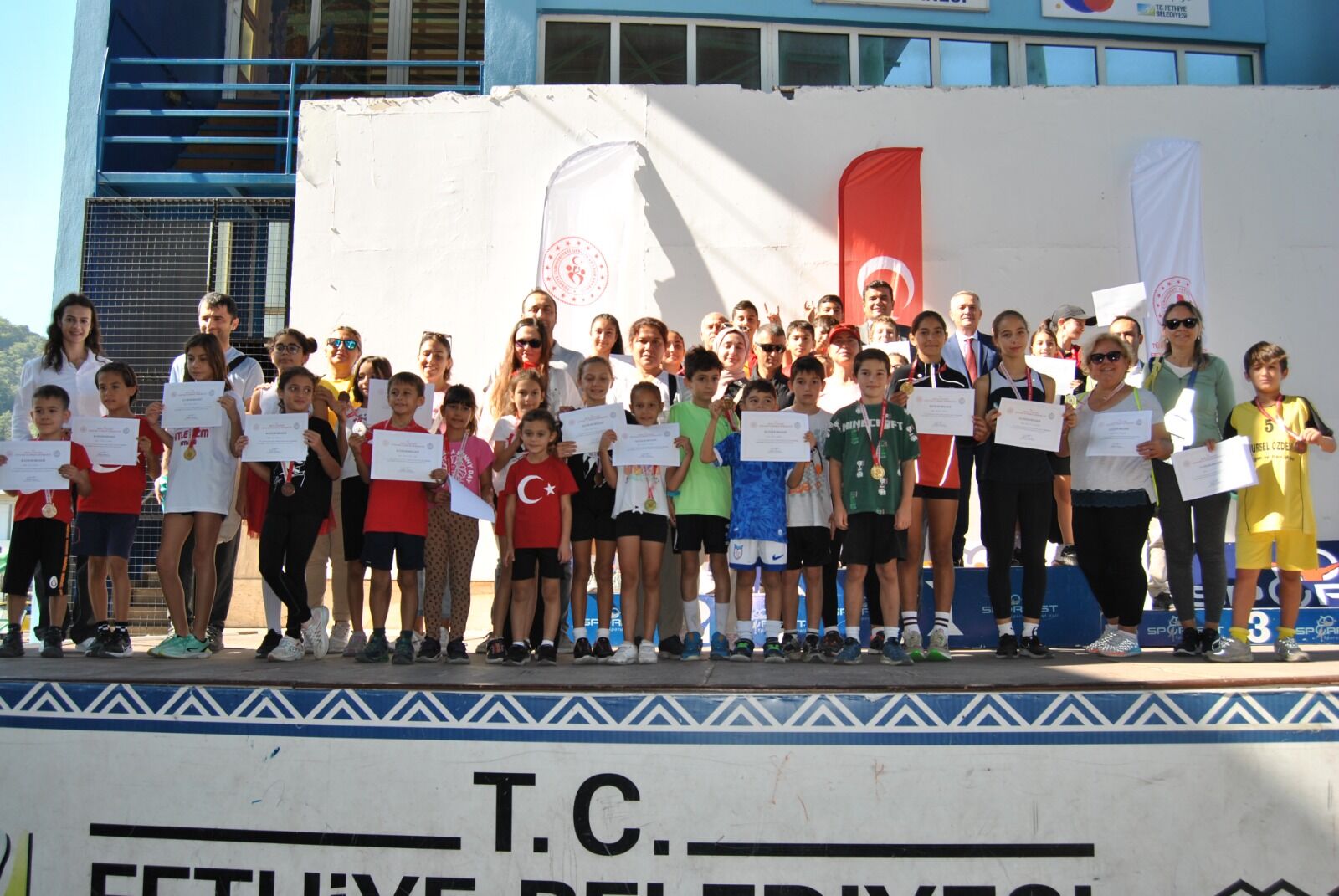 Fethiye’de Cumhuriyetin Çocukları, ‘Cumhuriyetimiz’ İçin Koştu