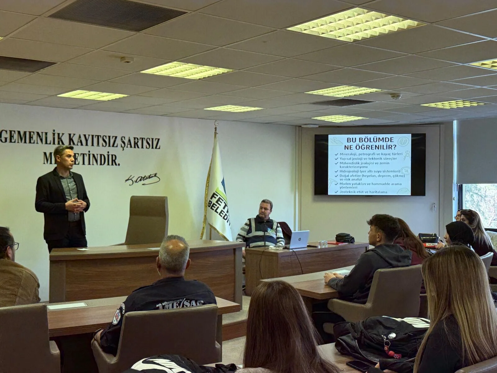 Fethiye’de Deprem Eğitimleri Sürüyor