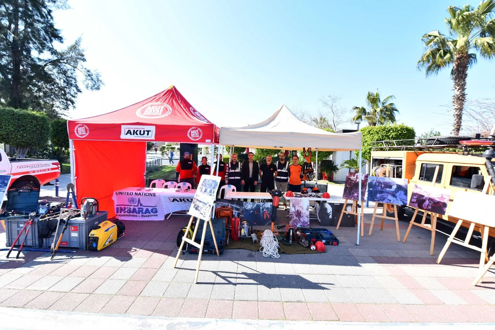 Fethiye’de Deprem Eğitimleri Sürüyor