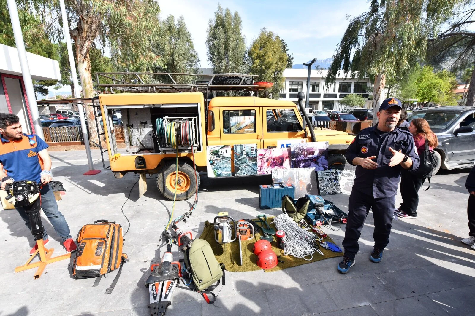 Fethiye’de Deprem Eğitimleri Sürüyor