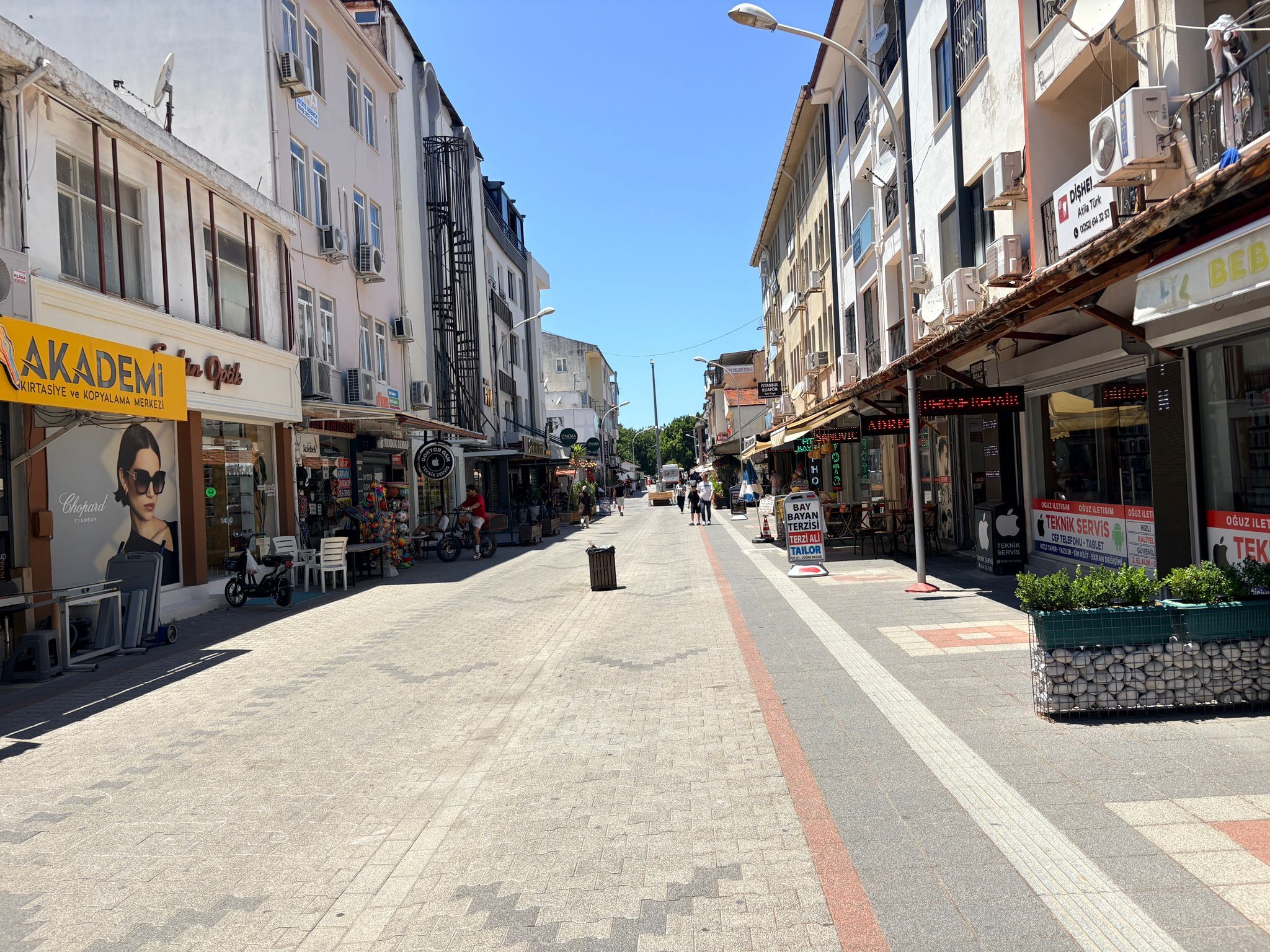 Fethiye’de Dispanser Sokak Boş Kaldı
