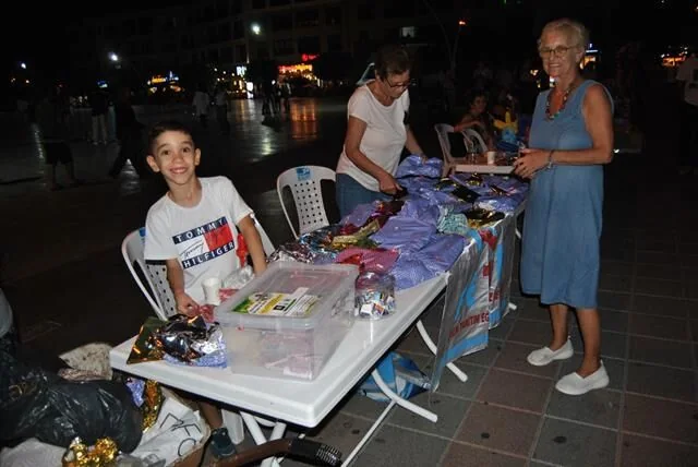Fethiye'de DMD Hastası Yusuf Eymen İçin Kermes Düzenlendi