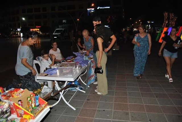 Fethiye'de DMD Hastası Yusuf Eymen İçin Kermes Düzenlendi