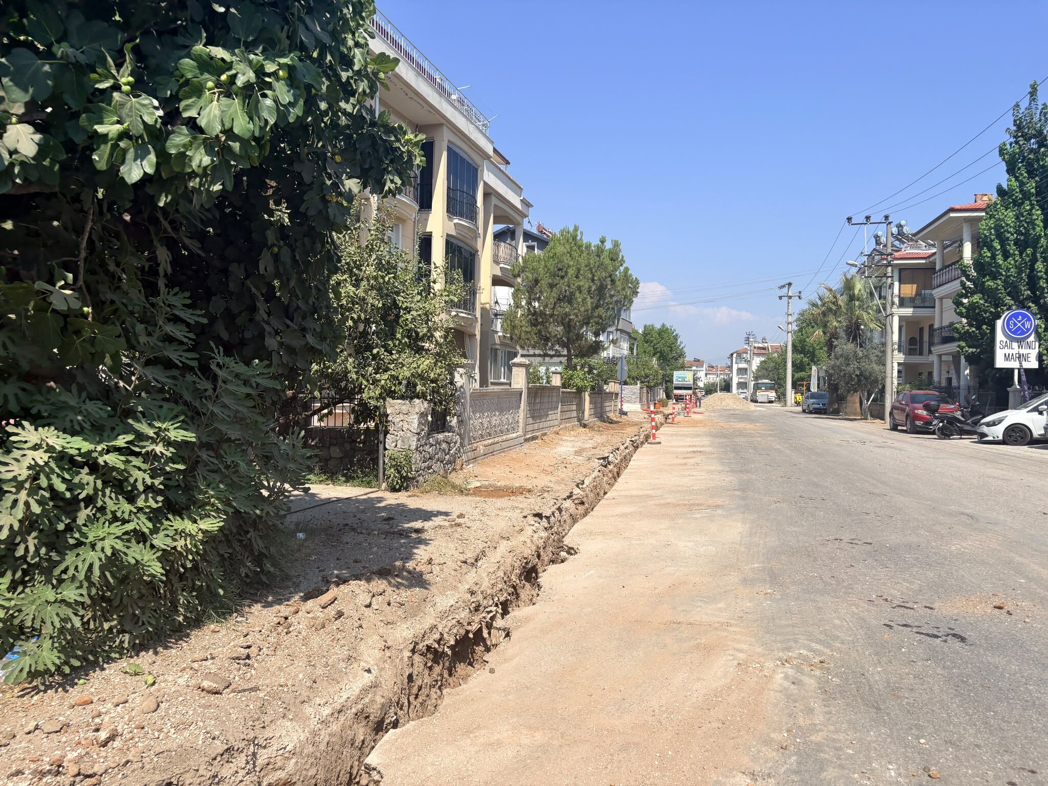 Fethiye’de Doğalgaz Altyapı Çalışmaları Başladı