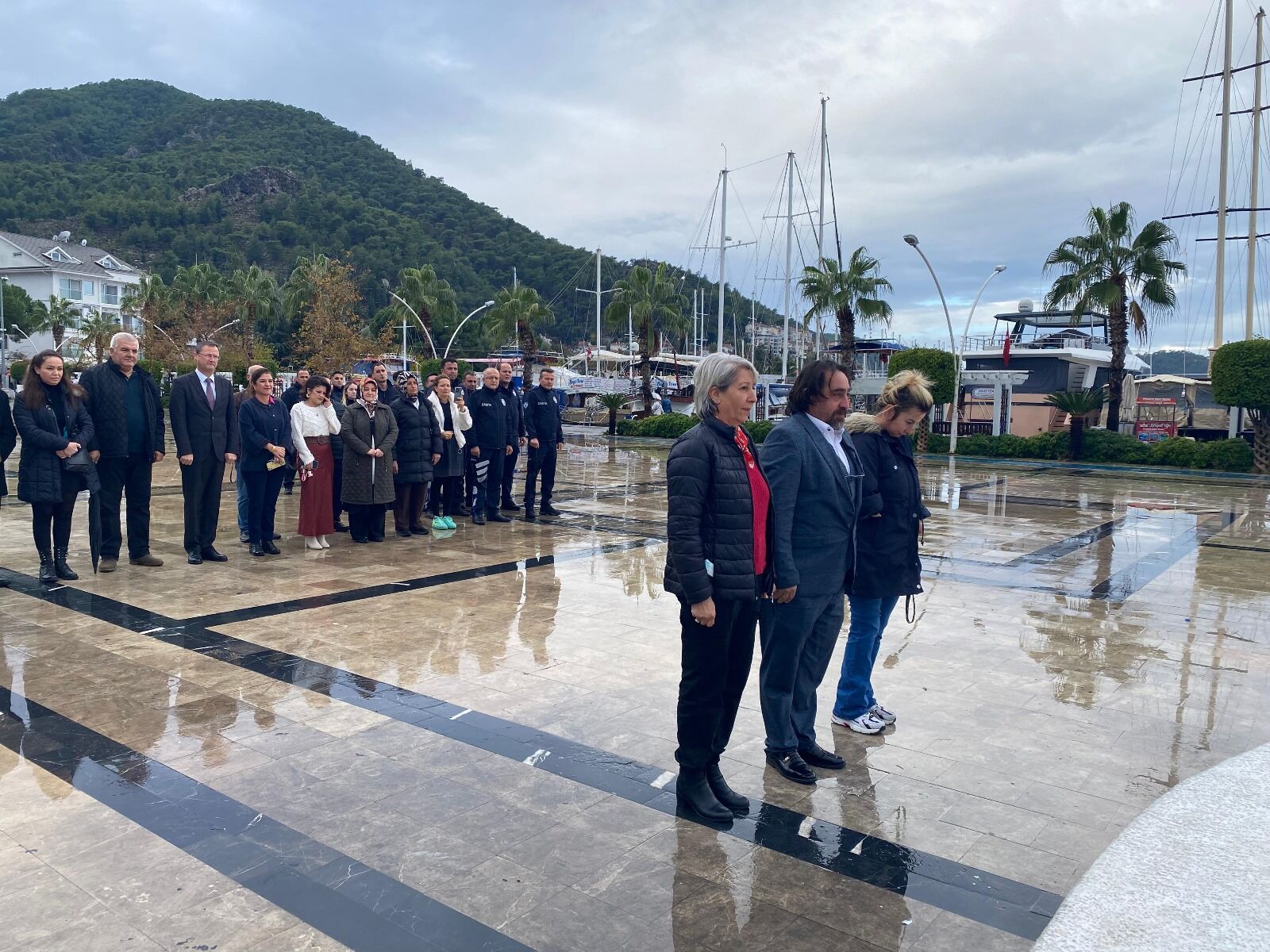 Fethiye'de Dünya Engelliler Günü Çelenk Sunma Töreni Düzenlendi