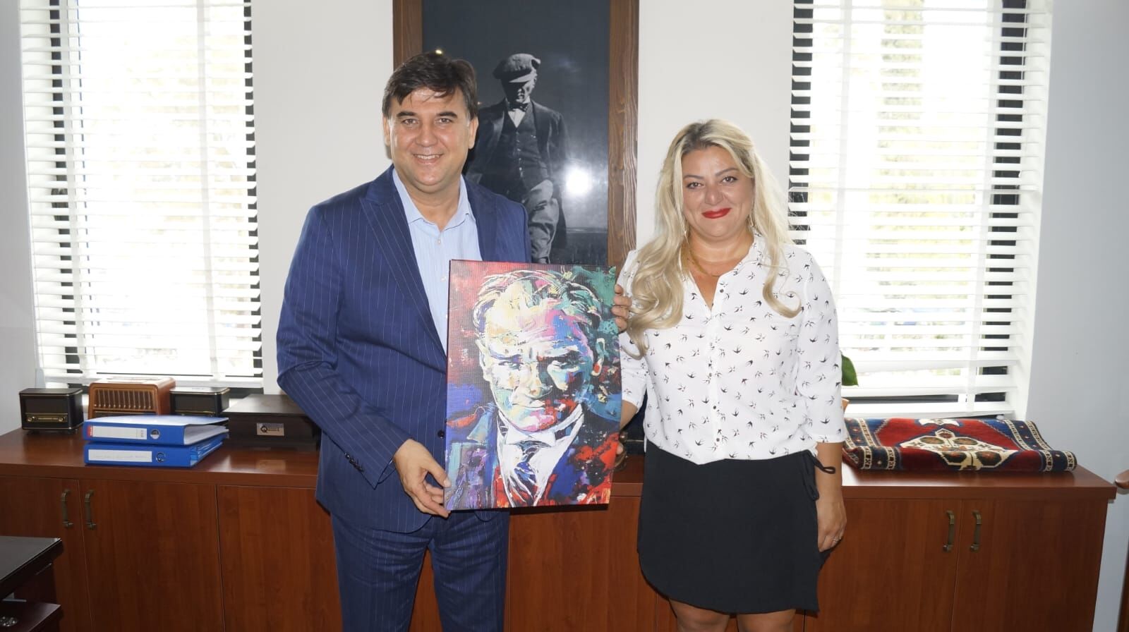 Fethiye’de Ege Sen-Der, Başkan Karaca’yı Ziyaret Etti