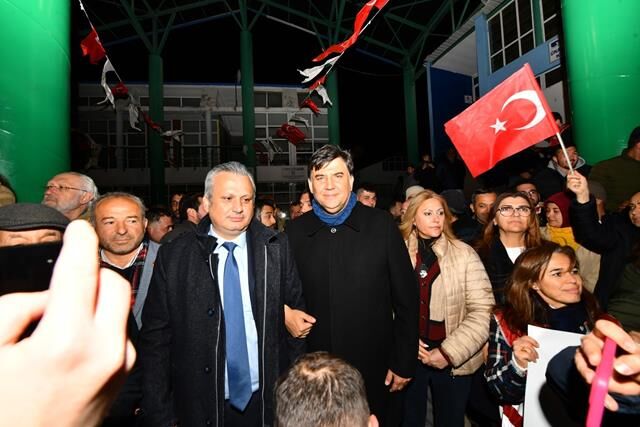 Fethiye’de Ekrem İmamoğlu’na Destek Mitingi Düzenlendi