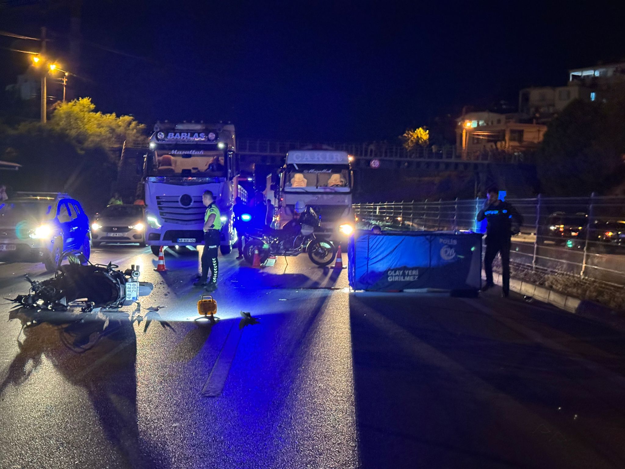 Fethiye’de Feci Kaza: Motosiklet Sürücüsü Hayatını Kaybetti