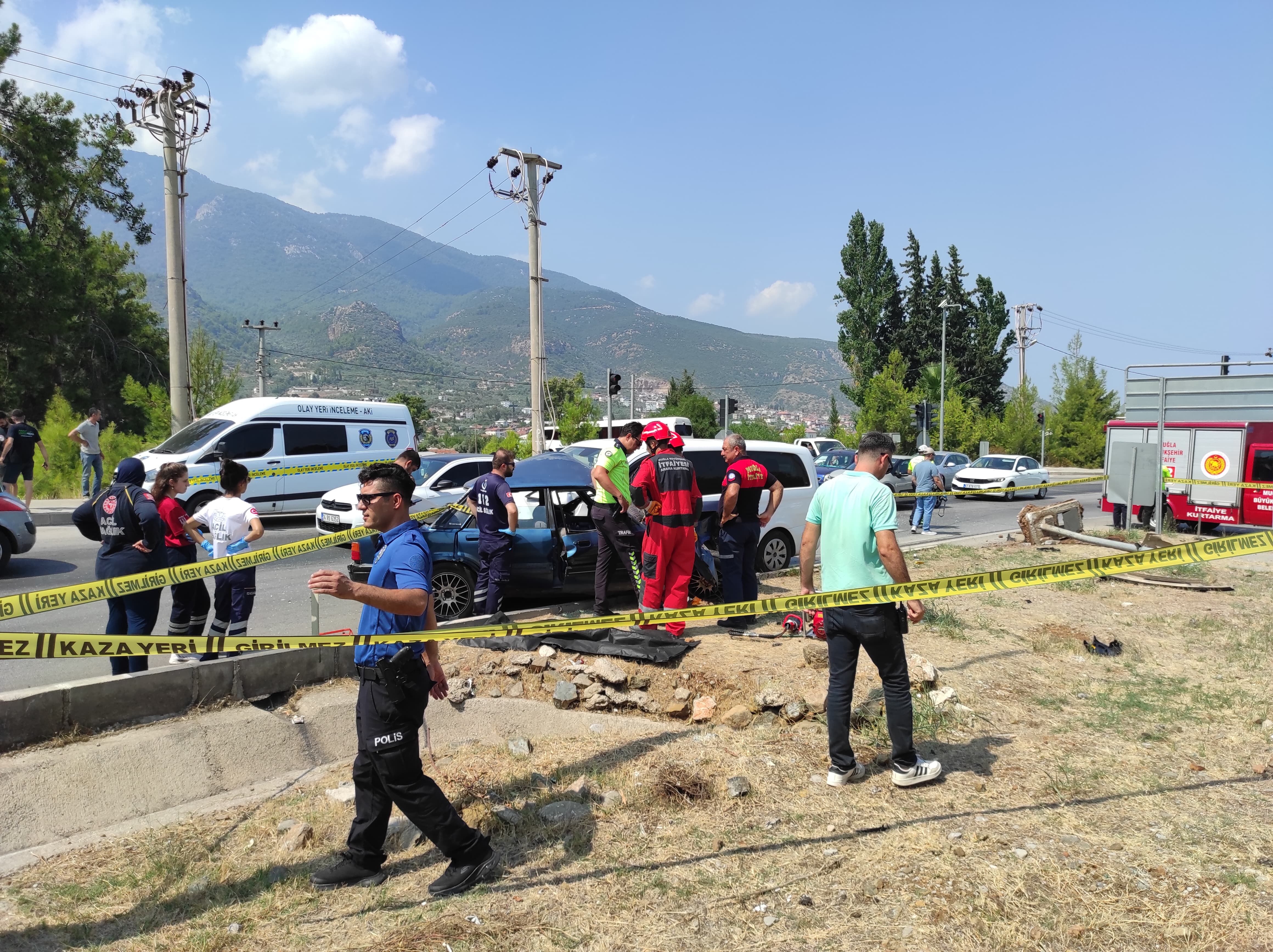 Fethiye'de Feci Kazada 1 Kişi Öldü