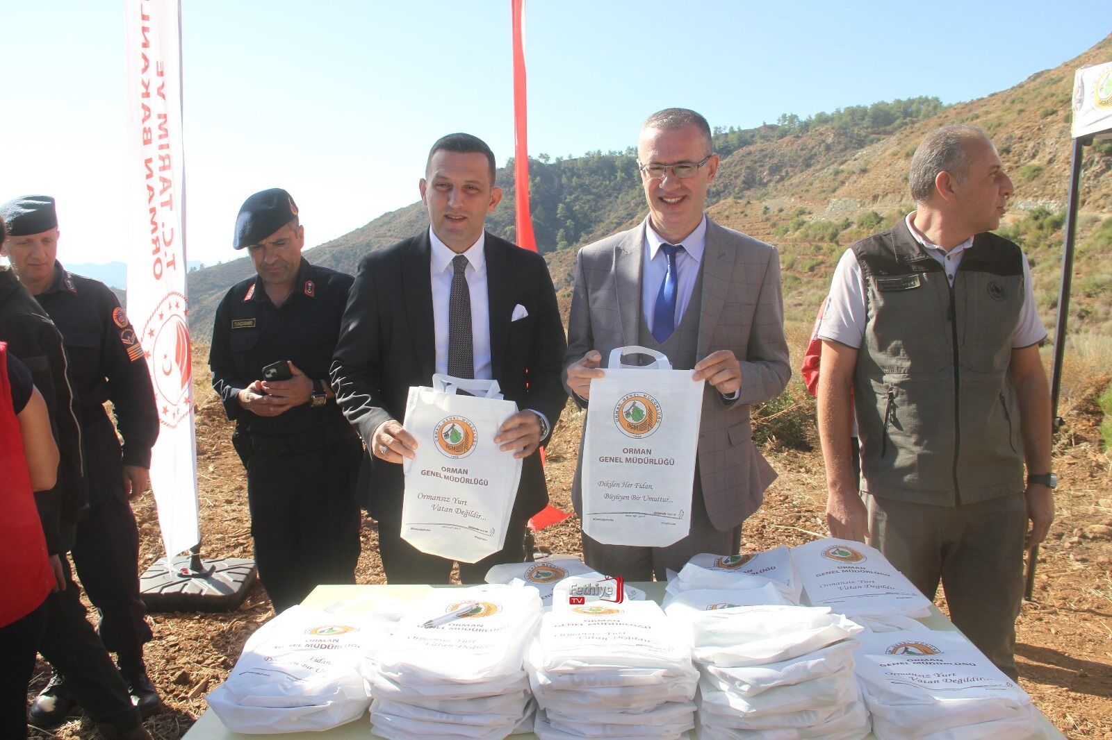 Fethiye’de Geleceğe Nefes İçin 5 Bin Fidan Toprakla Buluştu