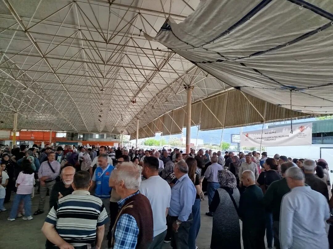 Fethiye'de Hacı Adayları Dualarla Uğurlandı