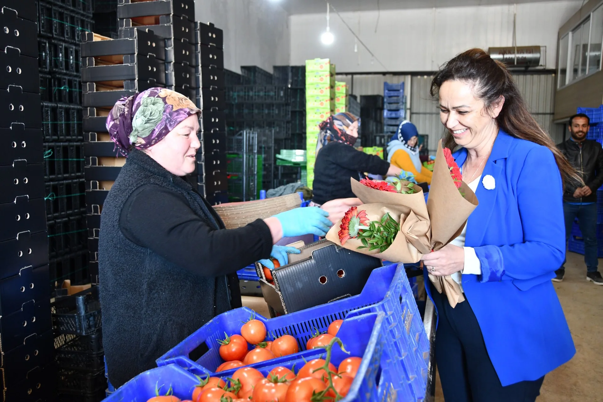 Fethiye’de Kadın Üreticilere Ziyaret