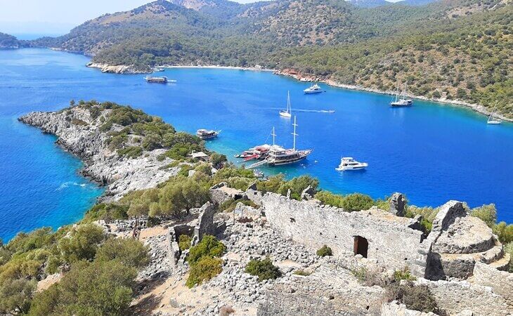 Fethiye’de Kayaköy, En Çok Ziyaret Edilen Ören Yeri Oldu