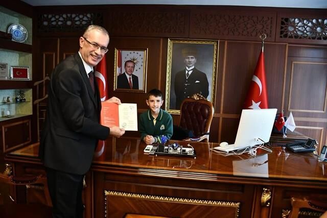 Fethiye’de Kaymakamlık Koltuğunu Öğrenciler Devraldı
