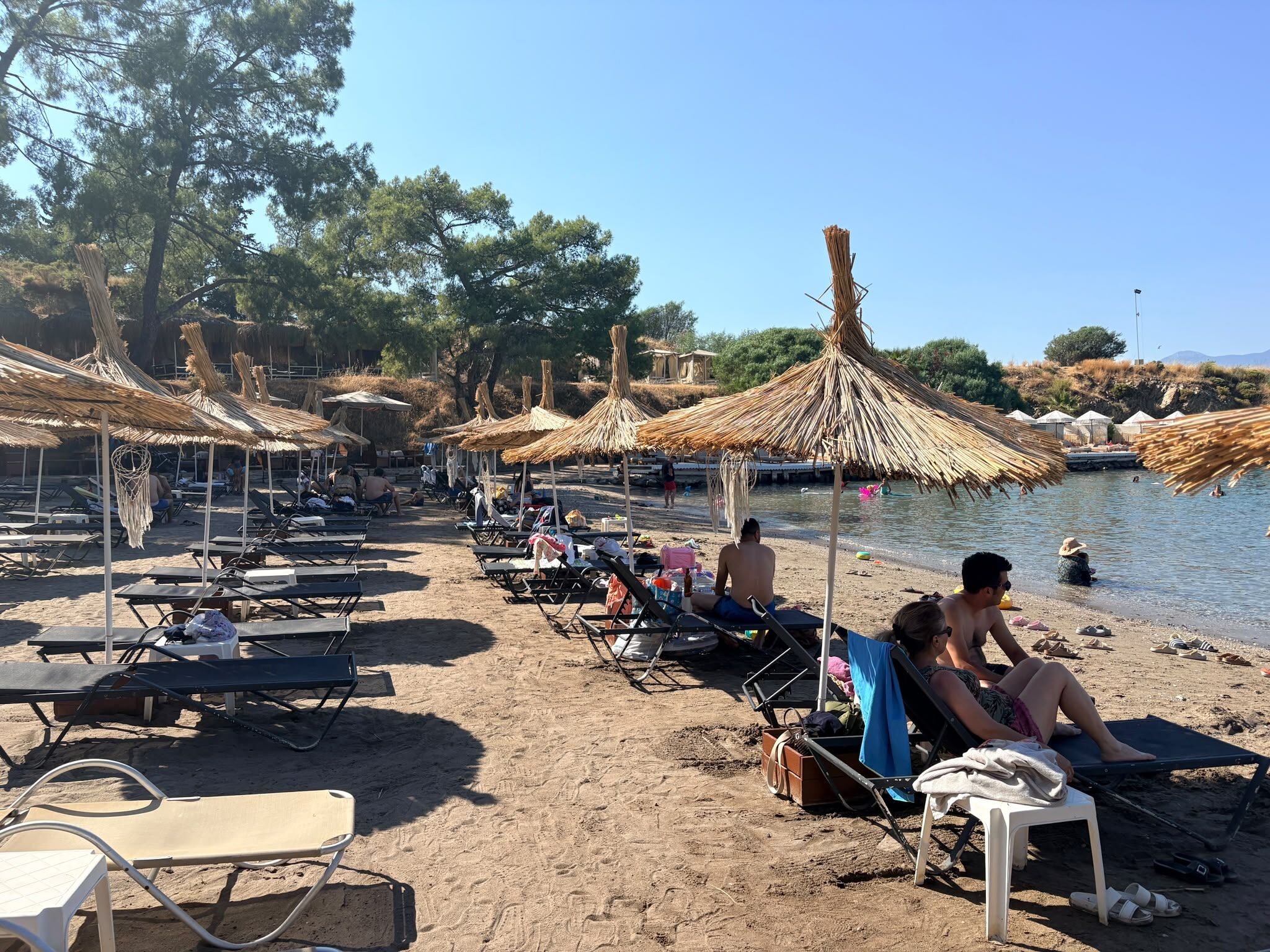 Fethiye'de Küçük Samanlık Plajı Hareketlendi