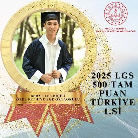 Fethiye’de LGS Gururu