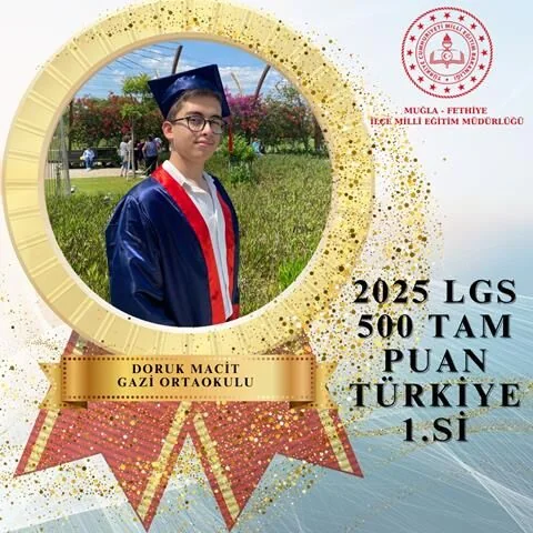 Fethiye’de LGS Gururu