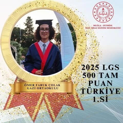 Fethiye’de LGS Gururu